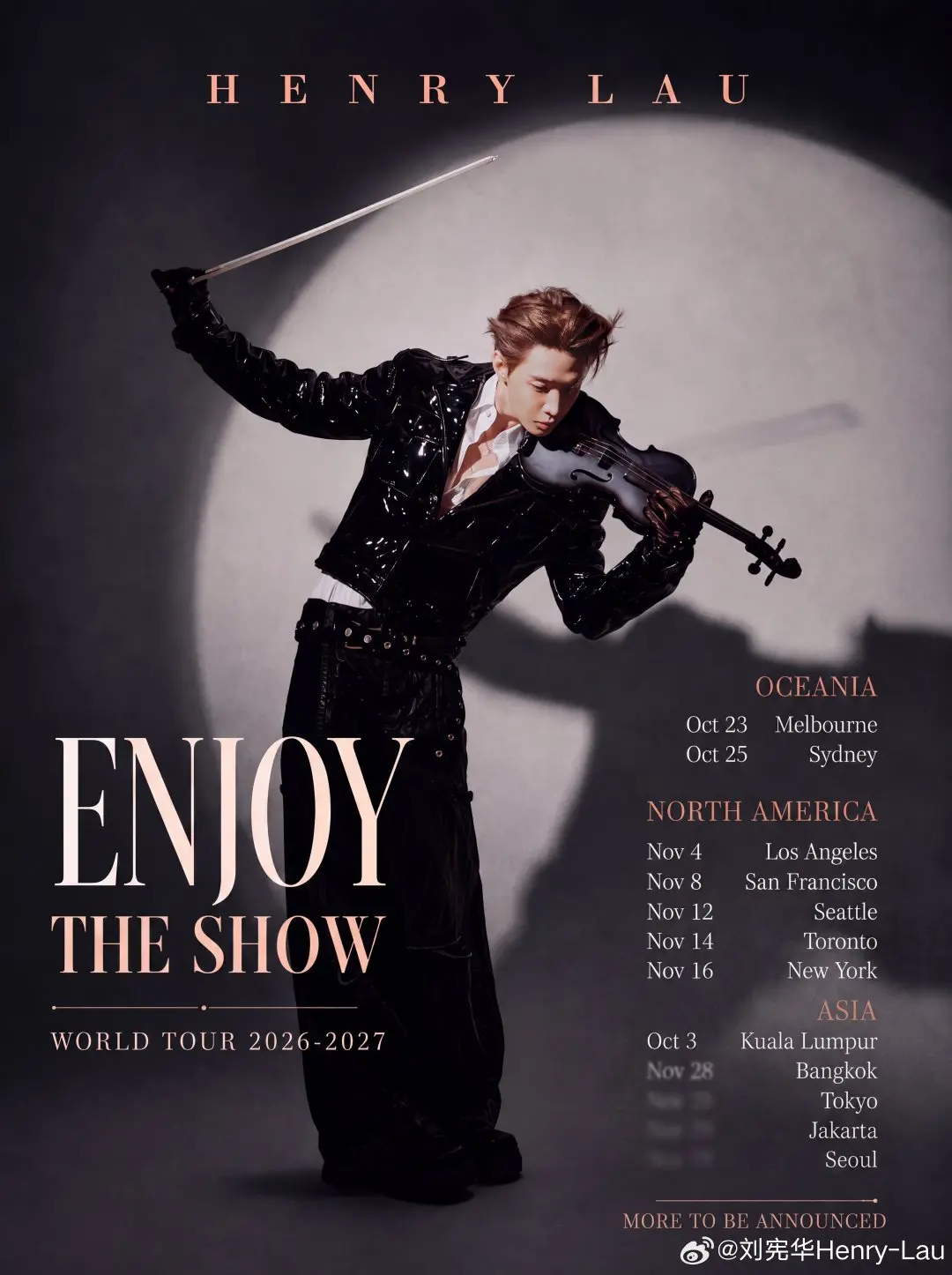 刘宪华「ENJOY THE SHOW 华丽宪场」北美巡演多伦多站