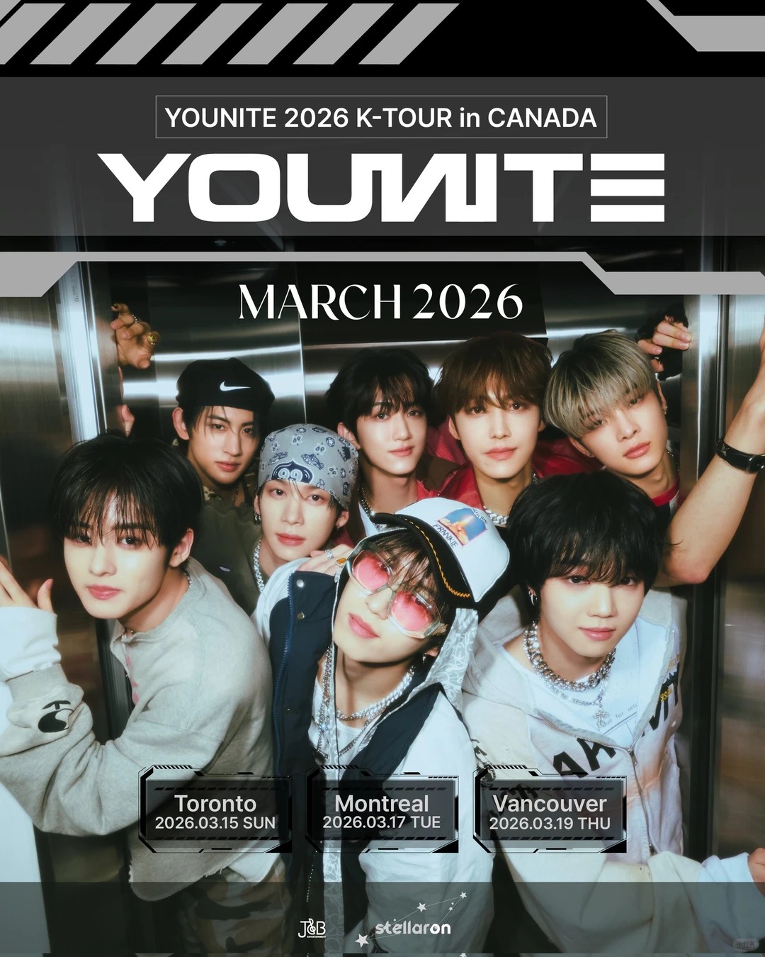 Younite加拿大演唱会